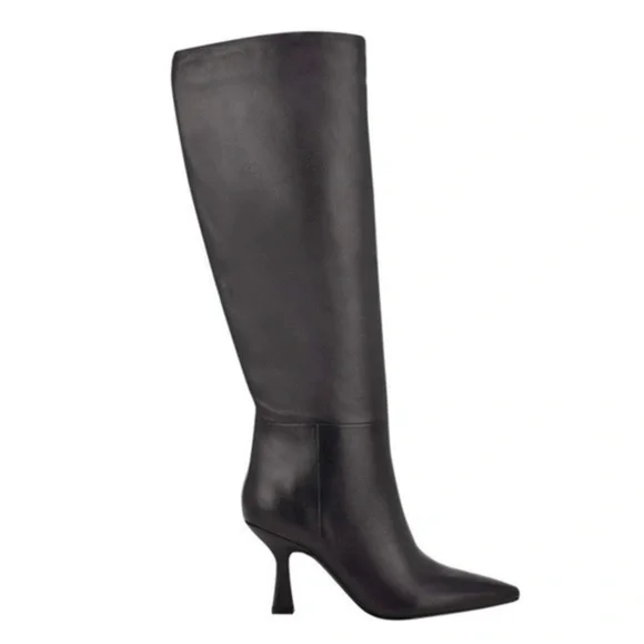 Marc Fisher black HALLIE BOOT - Picture 2 of 14